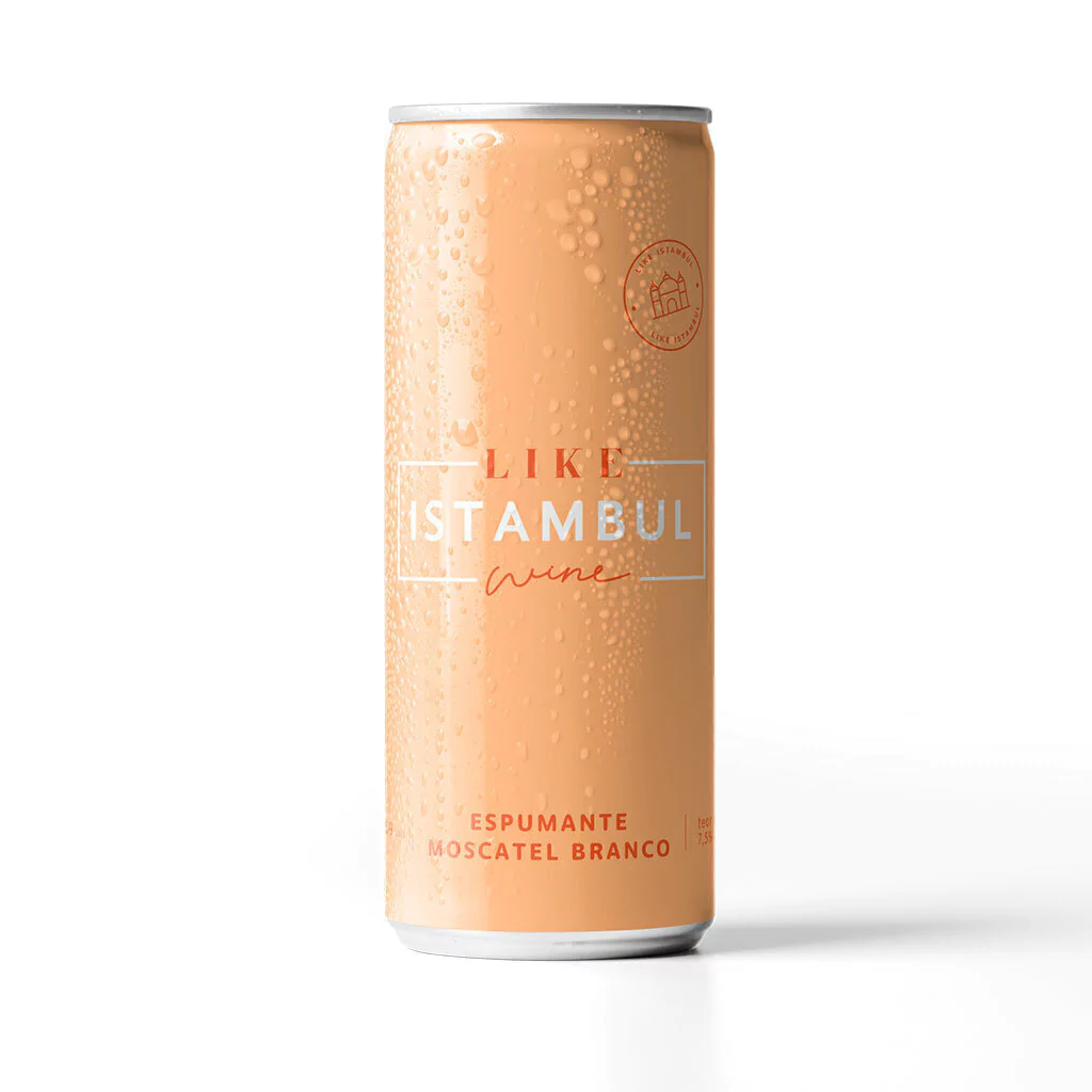 ESPUMANTE EM LATA LIKE ISTAMBUL MOSCATEL