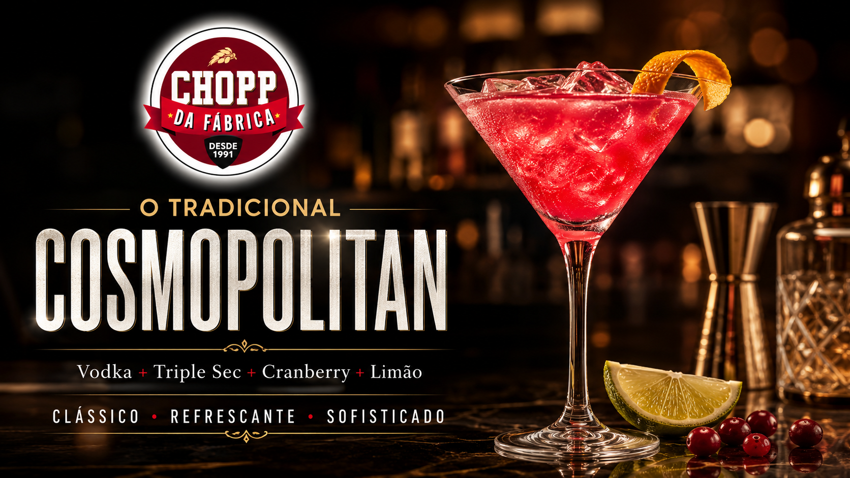 Drinks especiais Belo Horizonte