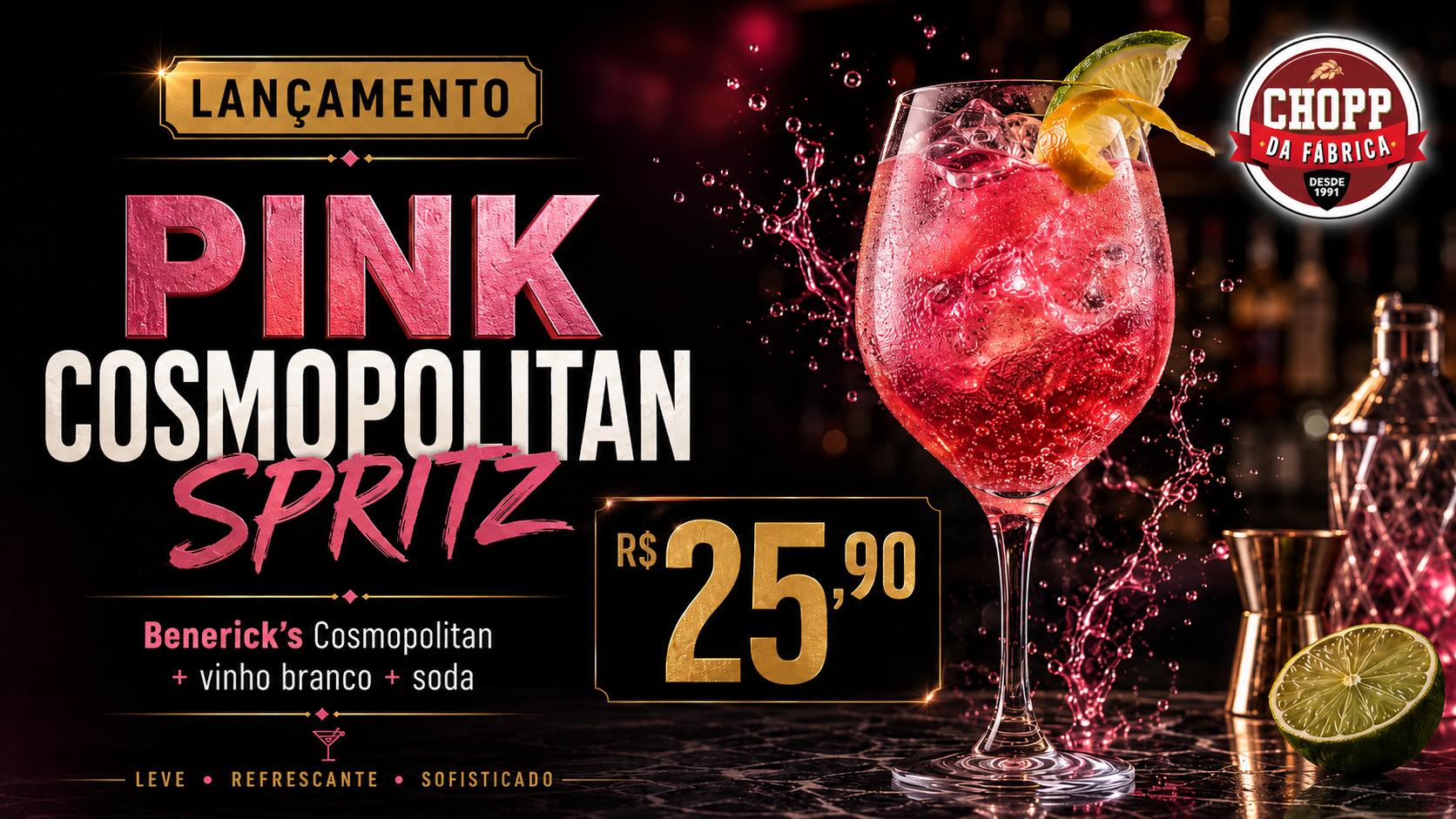 Drinks especiais Belo Horizonte
